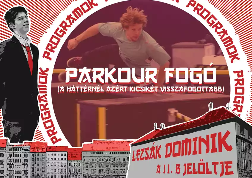 Parkour fogó